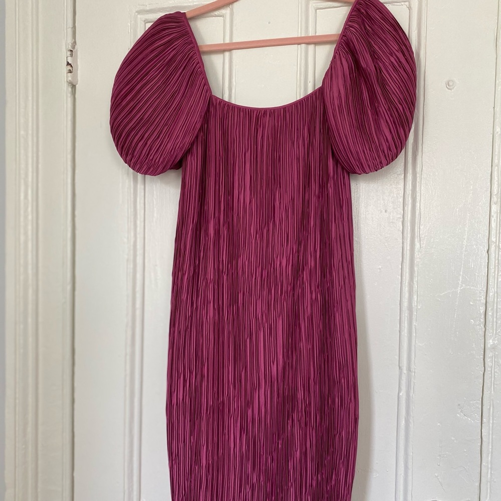 Vintage Saks Fifth Ave Plisse Dress!